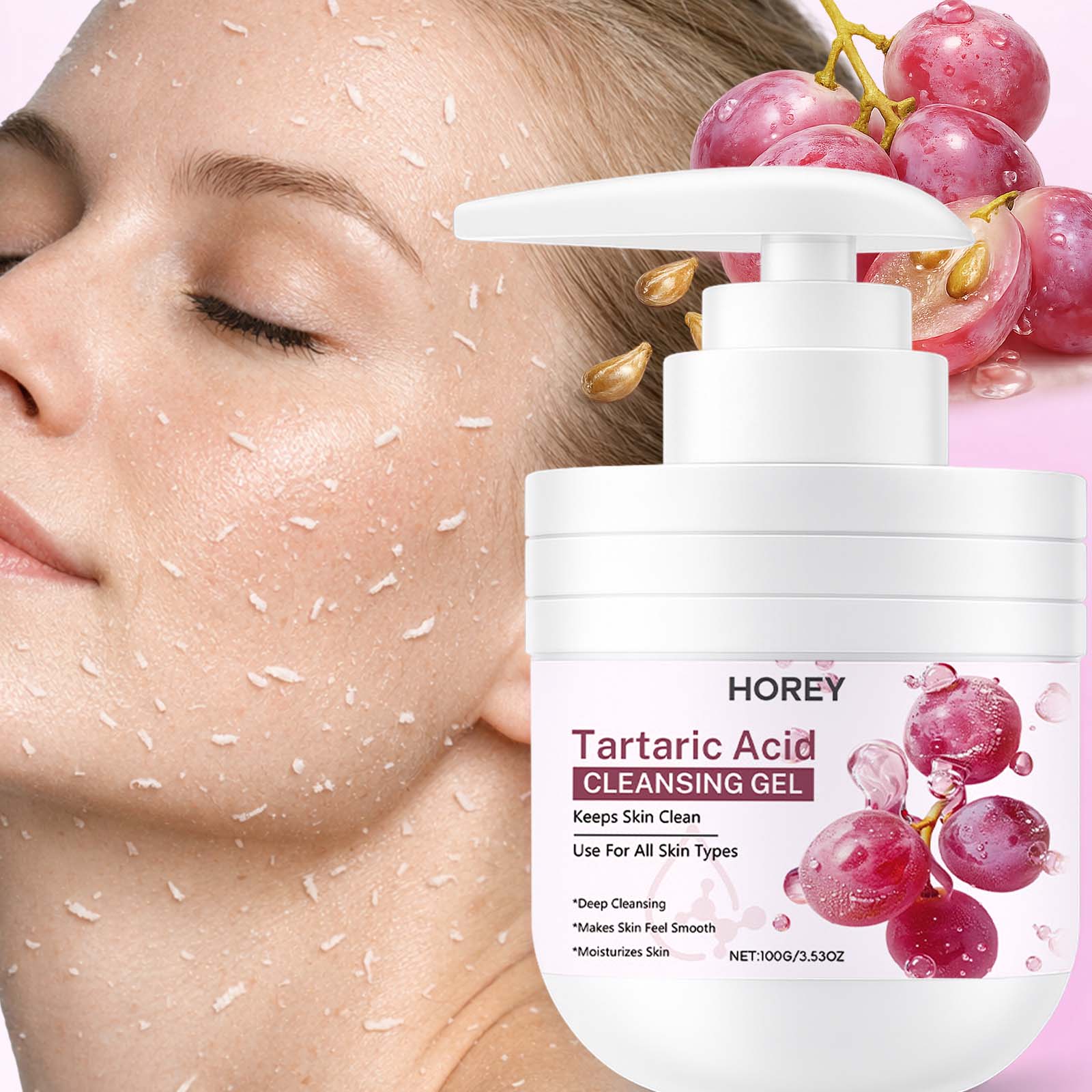 Tartaric Acid Cleansing Gel De - Licorice Root Extract recension och pris