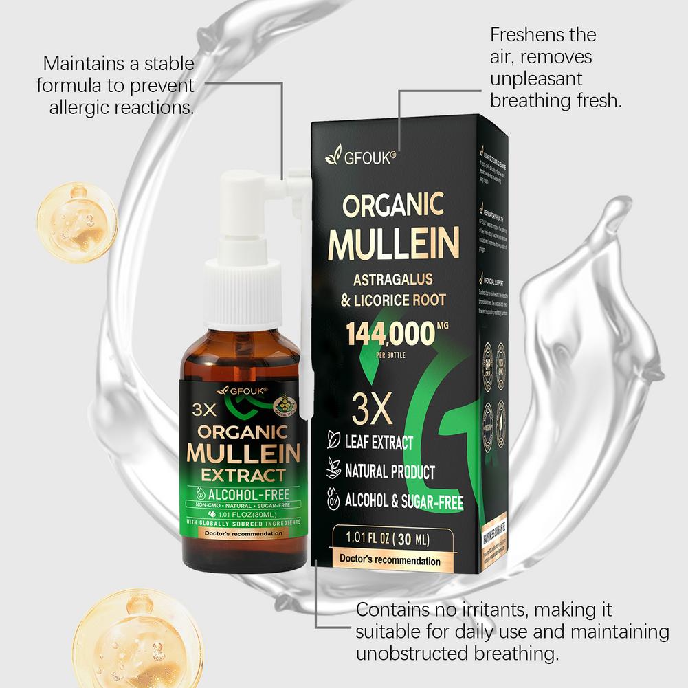 Organic Mullein Herbal Lung Cl - Licorice Root Extract recension och pris