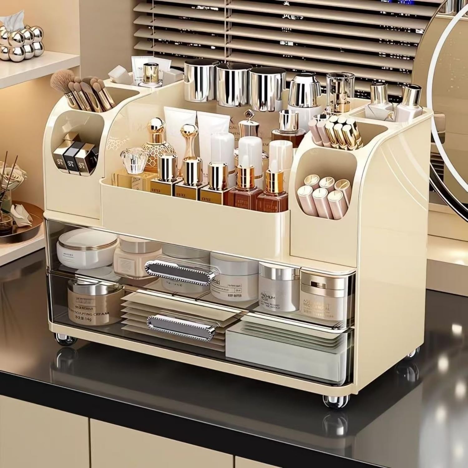 Makeup Organizer with Drawers  - Skincare B Erl recension och pris