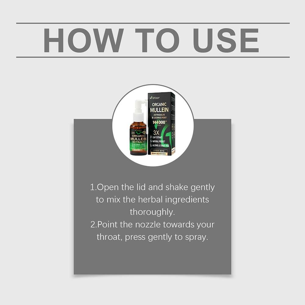 30ml Organic Mullein Herbal Lu - Licorice Root Extract recension och pris