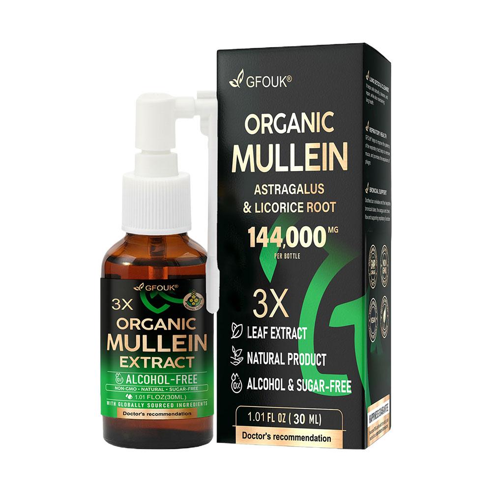 Organic Mullein Lung Cleansing - Licorice Root Extract recension och pris