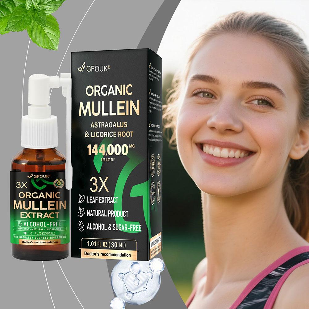 Organic Mullein Lung Cleansing - Licorice Root Extract recension och pris