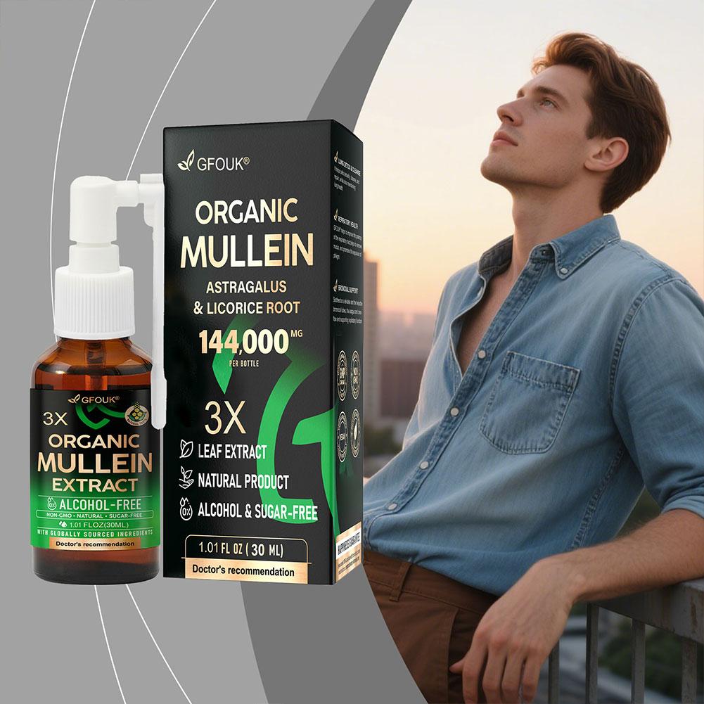 Organic Mullein Lung Cleansing - Licorice Root Extract recension och pris