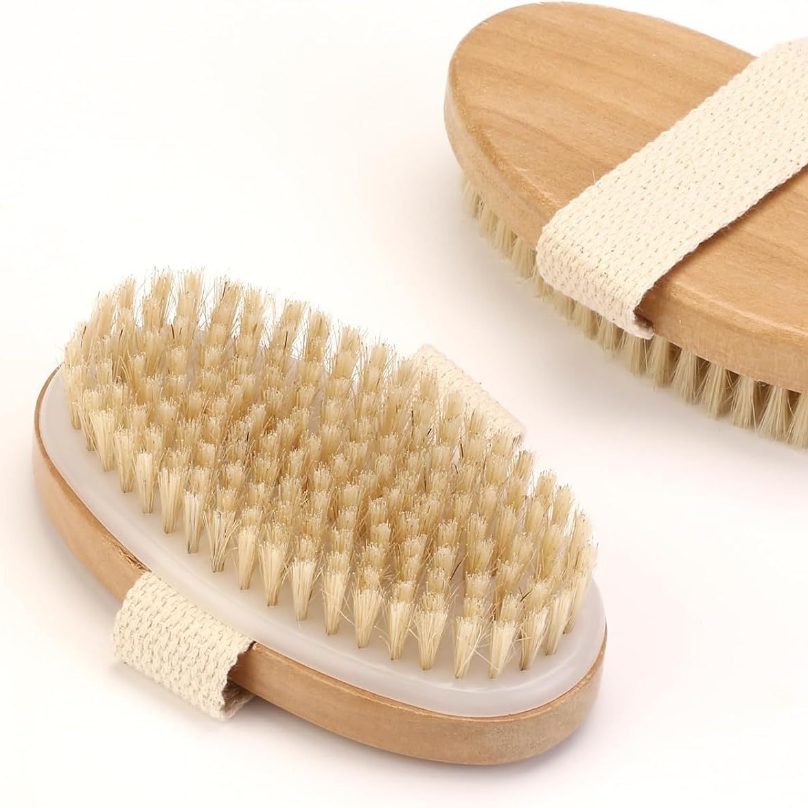 Wooden Bristle Body Brush Natu - Skincare B Erl recension och pris